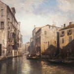 Antoine Bouvard, Venetian canal scene