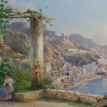 Guglielmo Giusti, View of the Coast of Amalfi