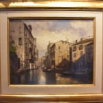 Antoine Bouvard, Venetian canal scene
