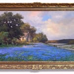 Robert William Wood, Texas Bluebonnet Landscape, 1953