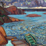 Arthur Lismer, The Green Boat, 1923