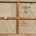 Jean-Paul Jérôme, Rubis Lavés, 1971