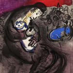 Marc Chagall, Job en Pieres (Job in Stones), 1960