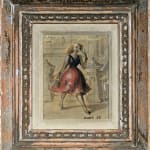 Reginald Marsh, Woman in New York, 1952