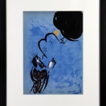 Marc Chagall, Moise recoit les Tables de la Loi, 1956