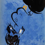 Marc Chagall, Moise recoit les Tables de la Loi, 1956