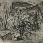 Alfred Morang, Untitled (Abstract Forms)