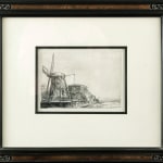 Rembrandt Hamenszoon van Rijn, The Windmill, 1641 (posthumous state)