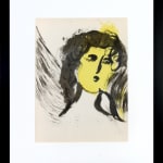 Marc Chagall, L’Ange a L’épée (The Angel With The Sword), 1956