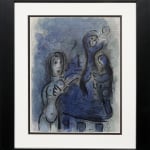 Marc Chagall, Rahab and the Spies of Jericho, 1960