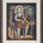 Alfred Morang, Untitled (Woman in Red Dress), n.d.