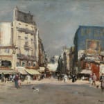 Georges René Villain, Untitled (Street Scene), n.d.