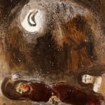 Marc Chagall, Ruth aux Pieds de Booz (Ruth At The Feet of Boaz), 1960