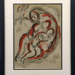 Marc Chagall, Agar dans le désert, 1960