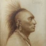 Grace Carpenter Hudson, Osage Chief, 1909