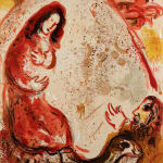 Marc Chagall, Tamar Belle-Fille de Juda, 1960
