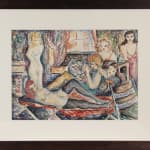 Alfred Morang, Untitled (Woman in Red Dress), n.d.