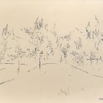 Andrew Dasburg, Trees at Crossroads, 1966