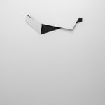 Sébastien de Ganay, White Folded Flat Hat 03, 2016