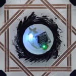 Haroon Mirza, Illuminated Revelations in a Cave (Solar Cell Circuit Composition 29), 2023
