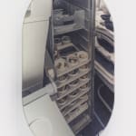 Ju Young Kim, A green door at the butterfly house, 2024