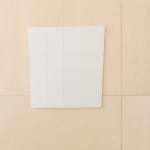 Sébastien de Ganay, White Folded Flat "Grid" 03, 2021