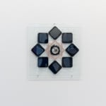 Haroon Mirza, Illuminated Revelations in a Cave (Solar Cell Circuit Composition 29), 2023