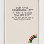BILLY APPLE, Billy Apple Bianchini Gallery 50 West 57 Street New York City Nov.23–Dec.14, 1965 (left), 1965