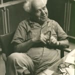 Micha Bar-Am, David Ben Gurion in his Study, Sde Boker, ISRAEL, 1966