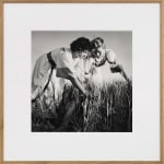 Micha Bar-Am, Rachel and Orna, Omer - Harvest ceremony, Kibbutz Ramat Yohanan, 1958