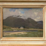 Charles Edward Stewart, Highland Loch with a Taigh