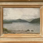 Charles Edward Stewart, Highland Loch with a Taigh