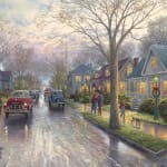 Thomas Kinkade, Untitled, La-Z-Boy Christmas, 1976-1979