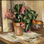 Willard Nash, Still Life with Geraniums, 1920s