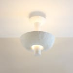 Lit Cissbury light mounted on ceiling