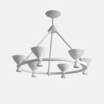 Lucie Plaster Chandelier