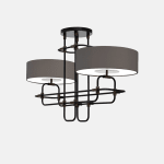 Breuer Double Ceiling light short drop