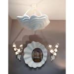 Rosa with Venus Mirror & Bloom Sconces