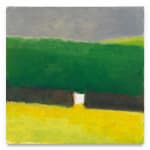 WOLF KAHN, Small Orange Spot, 2015