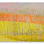 WOLF KAHN, Small Orange Spot, 2015