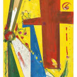 Hans Hofmann, (Study for Mosaic Cross) [Study for Chimbote Mural], 1950