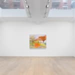 WOLF KAHN, Small Orange Spot, 2015