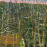 WOLF KAHN, Small Orange Spot, 2015