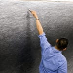 石晉華, 《走鉛筆的人》過程影像 Pencil Walker Image of procedure, 1996-2015