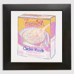 Andy Warhol, Campbell's Soup Box: Chicken Noodle, 1986