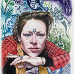 Sophie Crumb Sophie Manson (self portrait), 2010, colored pencil on paper