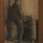 Georges Le Brun (1873-1914) L’Homme au poêle (The Man at the Stove), c. 1898