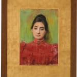 Antoon van Welie (1866-1956) Portrait of Agnes Aronstein-Lewin