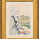 Edgar Maxence, Jeune fille prie à La Bernerie-en-Retz