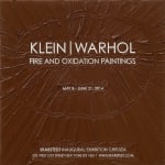 Simon Linke, Klein/Warhol at Skarstedt, 2015